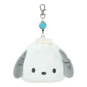 Pochacco Plush ID Badge Holder & Reel