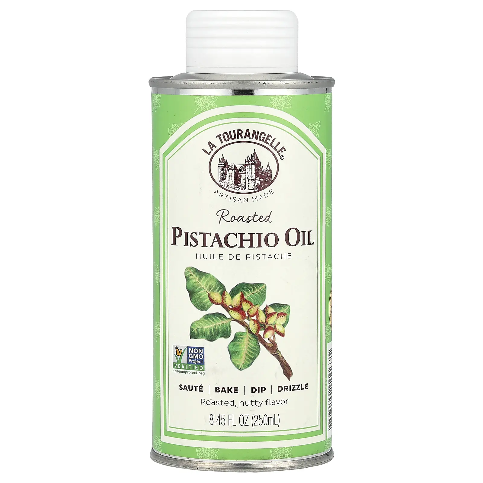 La Tourangelle Roasted Pistachio Oil, 8.45 fl oz (250 ml) La Tourangelle Roasted Pistachio Oil, 8.45 fl oz (250 ml)