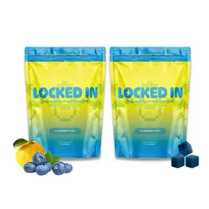 Brain Fuel Gummies (Flavor Pack)Clinical Dose of Lion's Mane & Cognizin Citicoline for Memory Clarity and Mental Focus Fitness Benefits Healthcare Dietary Edible Vitamin Supplement for Attention Deficit Hyperactivity Disorder