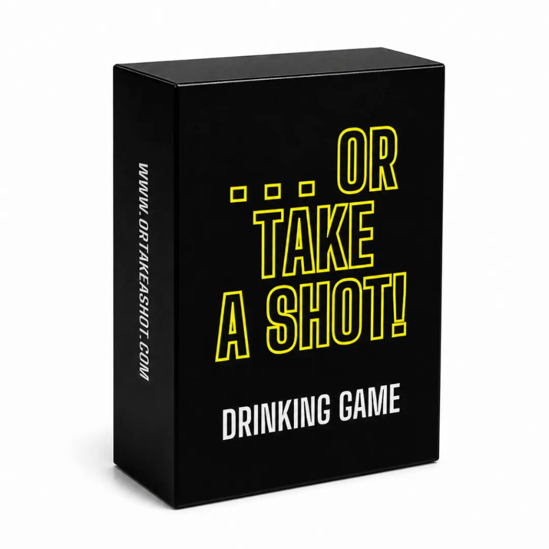 Or Take A Shot - 100 Cards for Endless Fun Challenges Perfect for Adult Game Night Entertainment