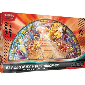 Blaziken ex & Volcanion ex Premium Collection