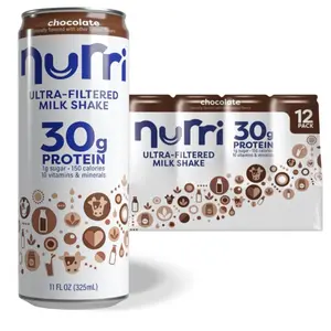 Nurri 30g Protein Chocolate Milk Shake 11 fl. oz., 12 pk
