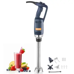 【DealsForYouDays】VEVOR Commercial Immersion Blender,  , 350W Heavy Duty Hand Mixer, 16 inch Stepless Variable Speed Mixer with Stainless Steel Blade, Multi-Purpose Portable Mixer for Soup, Sauces, Mashed Potatoes, Cream