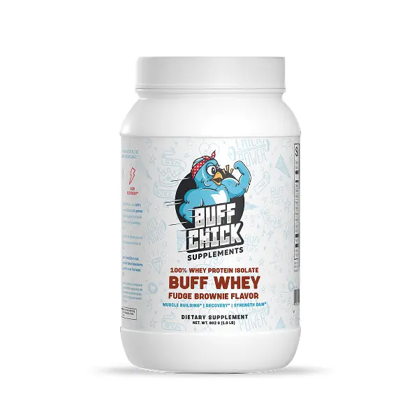 Buff Whey | 100% Whey Isolate Protein Powder by Buff Chick Supplements