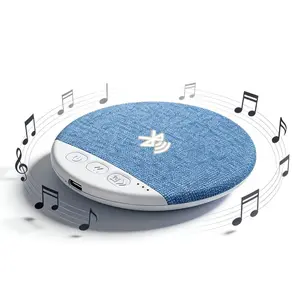 Under Pillow Bone Conduction Bluetooth Speaker - Mini Audio Sleep Aid with Stereo Bass, White Noise, Volume Control, TF Card Support, Auto-Off Function for Deep Sleep - Charger Not Supplied