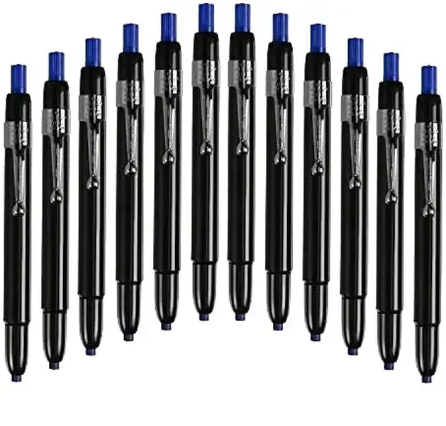 Listo 1620 - Box fo 12 - BLUE COLOR - China Makers, Box of 12, Grease Pencils/China Marking Pencils/Wax Pencils