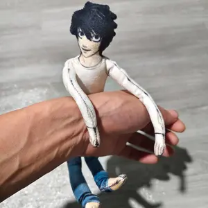 Anime Light Yagami L Plush Light Yagami L Plushies Doll Slender Twistable Shape Stuffed Toys room Decoration Festival Gift 28cm
