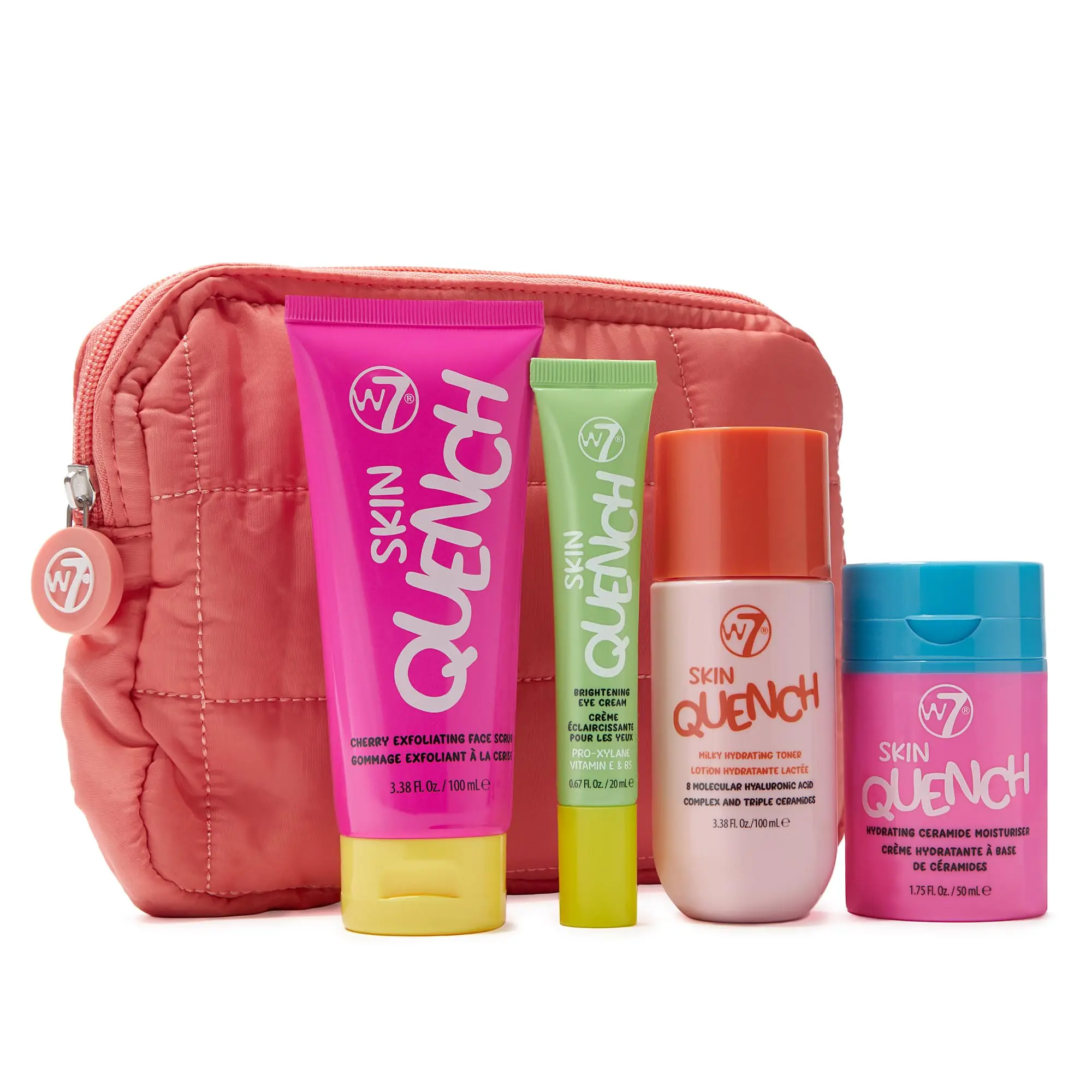 W7 Skin Quench Hydrate and Tone Skincare Set