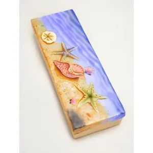 Seashell Long Capiz Shell Box