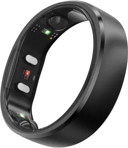 RingConn Gen 2, World’s First Smart Ring with Sleep Apnea Monitoring, No APP Subscription, 12-Day Battery Life, Stress/Heart Rate/Women's Health Tracker, Android & iOS Compatible (Black, Size 10)