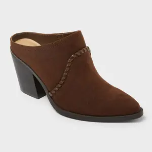 Women’s April Heels with Memory Foam Insole – Universal Thread Brown 12