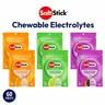 SaltStick Chewable Electrolyte Tablets - Fast Acting Hydration Variety Pack - Vegan Non-GMO - Tart Orange Lemon Lime & Mixed Berry - Low Sugar - Pre-Cramp Relief Workouts Magnesium Calcium Vitamin