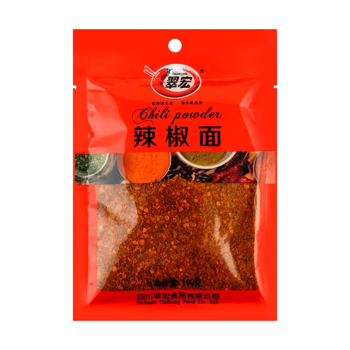 CUIHONG Chili Powder 100g - Premium Ground Red Pepper Flakes for Authentic Flavor & Spice