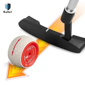 Caiton 1PC Golf Putting Practice Ball Golf Accessories, Golf Practice Equipment, metal material, simple design, lightweight and portable, durable, adjustable weight, improves putting stability, perfect gift choice for golf enthusiasts