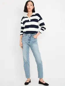 Old Navy Women's High-Waisted OG Straight Ankle Jeans