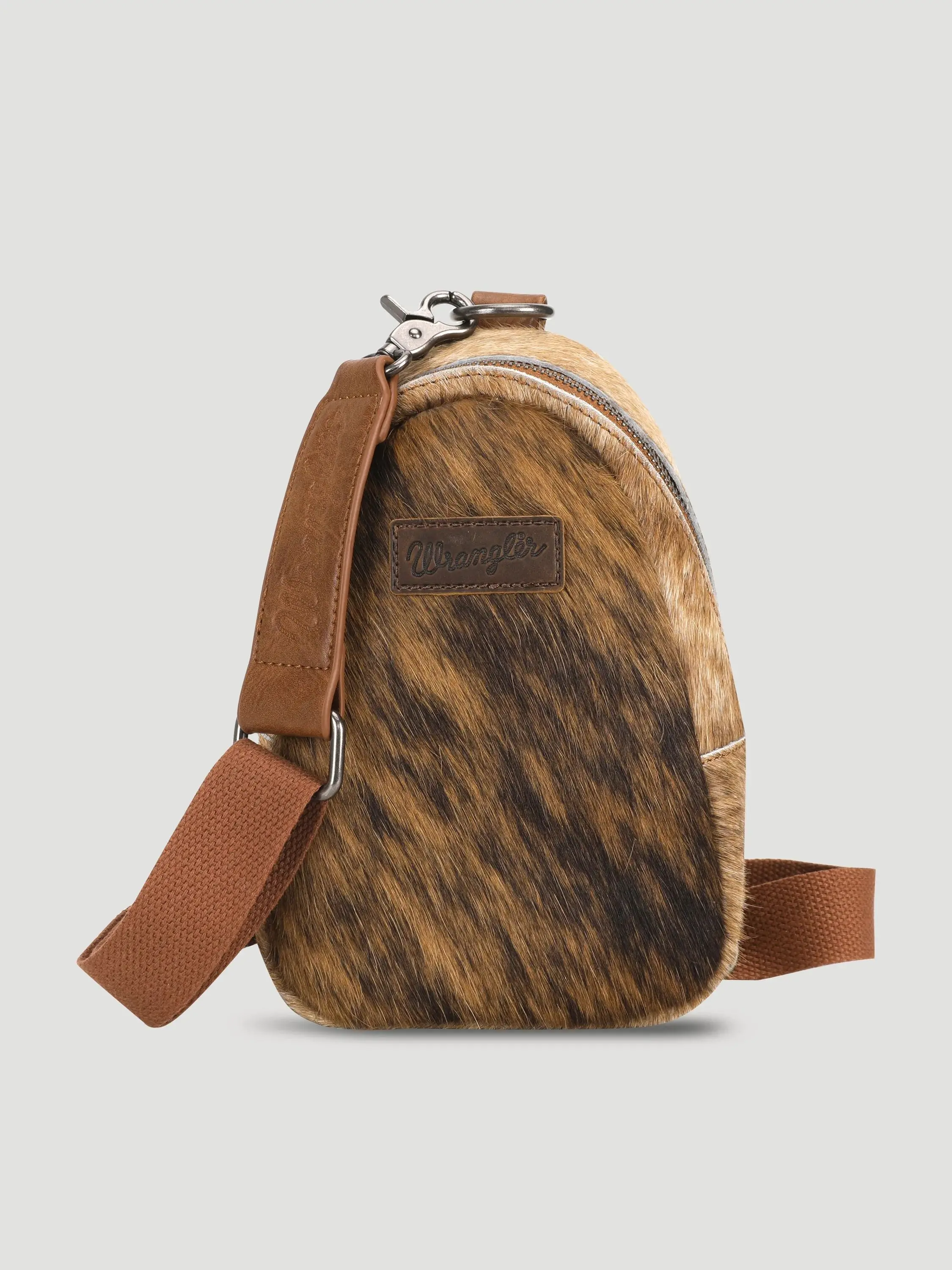 Wrangler Sling Bag - Cowhide - Brown
