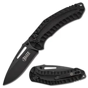 Elite Tactical Pyrodex 7.8" Folding Pocket 3.3" D2 Steel Blade Designed Outdoors