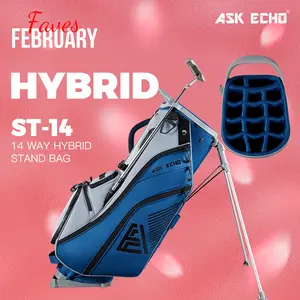 Ask Echo 2025 ST-14 Way Full Length Dividers Hybrid Stand Bag