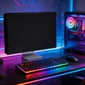 Computer Monitor Protector Case, Durable, Fits 20-27 Inch Displays, Available in 3 Sizes, Essential Accessory for Large Monitors