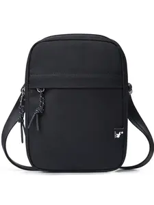 Men's Casual Plain Zipper Bag, 2024 New Style Multi-functional Waterproof Bag, Multi-pocket Bag, Ideal Leisure Travel Companion, Excellent Holiday Gift