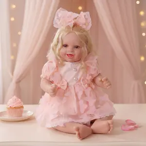 BABESIDE Lifelike Reborn Baby Dolls 20Inch Fabric Body & Vinyl Limbs Real Life Baby Dolls with Toy Accessories for Kids Age 3+ Perfect Gifts for Mother's Day Valentine's Day Children's Day & Christmas