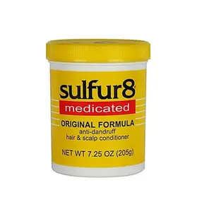 Sulfur8 Anti-Dandruff, Anti-Itch Hair and Scalp Conditioner, 7.25 oz Daily Haircare Product, Anti Itch Conditioner