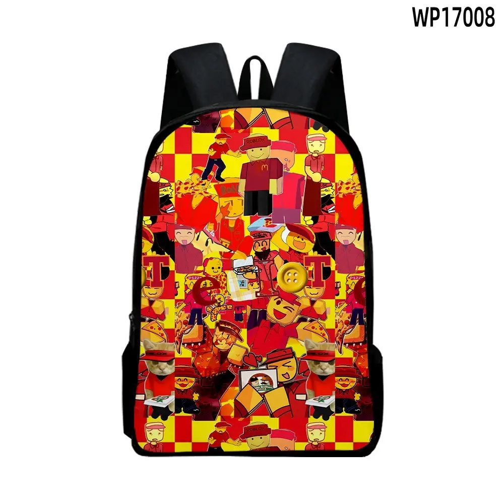 Roblox Forsaken Gubby Backpack Travel Bag Lightweight Back Pack with Laptop Compartmen