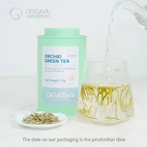 Orchid Princess Tea 75g/tin With Orchid And Yellow Tea Natural Sweet Aroma