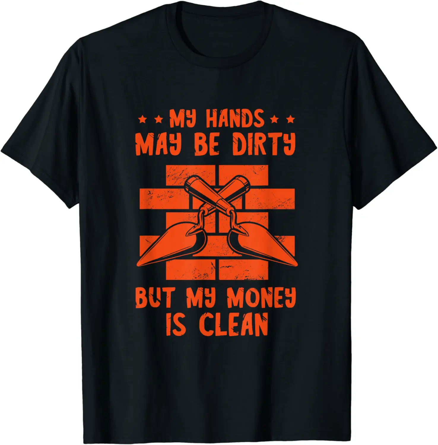 Brick Mason Masonry Construction Dirty Hands Bricklayer T-Shirt - Tatyanata Shop 29B0C7PYR32Q