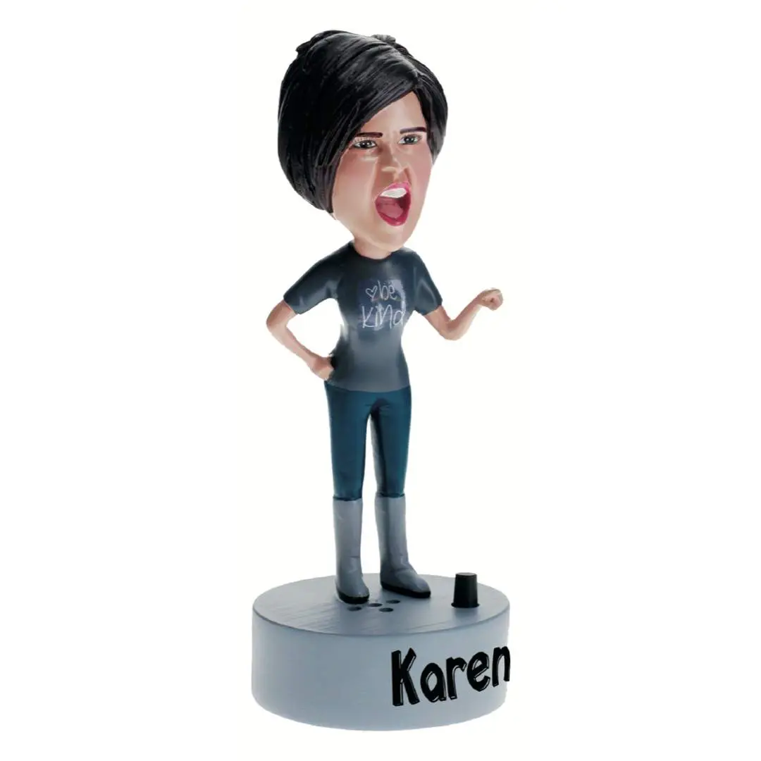 Talking Karen Bobblehead