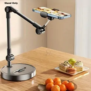 Multi-angle Desktop Holder for Live Streaming, Selfies, Tripod Use, Video Recording, Online Classes and Vlogging.