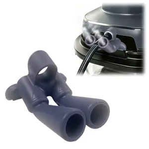 Steam hood for Ninja Crispi, made of heat-resistant silicone to prevent heat damage to the power cord, easy to install, suitable for Ninja Crispi, air fryer steam hood accessory.