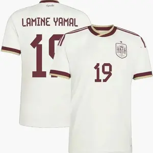 Unisex Soccer Yamal Spain National Team 2026 Away Replica Jersey - White
