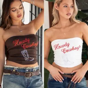 Howdee Embroidered Western Top