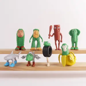 Viral 8PCS Italian Brainrot Figures Set - Hilarious Meme Toys, Funny Desk Ornaments, Party Prank, Birthday & Christmas Gifts