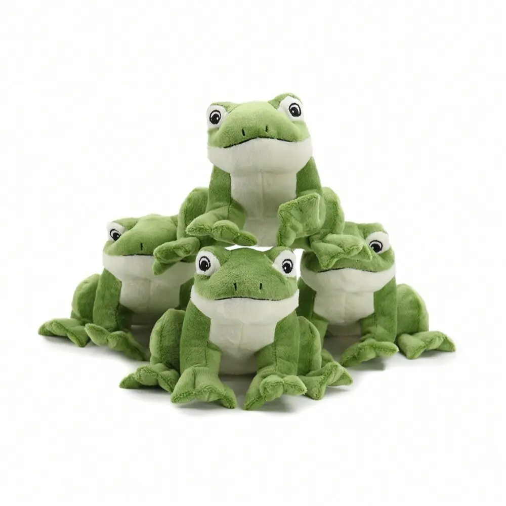Mini Plushies Frog Toy, Festive Holiday Decoration, Interactive Parent-Child Play Doll, Soft and Cuddly, Perfect Gift Idea, Soft Stuffed Animal, Stuffed Animal Gifts, Soft Huggable
