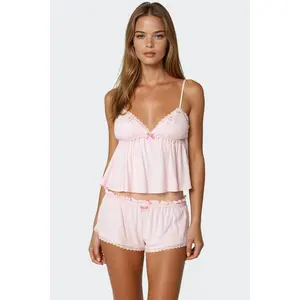 Dream Babydoll Waffle Tank Top