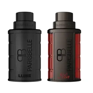 (2pc Bundle Pack) Lumi + Reve De Rouge by Parisbelle Extrait De Parfum Spray, 3.4oz