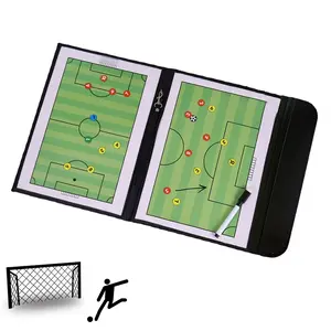 Soccer Tactical Board, 1 Set Football Tactical Board with Pen, Football Training Board, Soccer Accessories for Coach & Referee