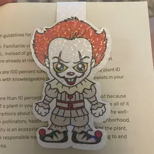 Pennywise magnetic bookmark