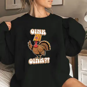 Oink Undercover Turkey Thanksgiving Sweatshirt