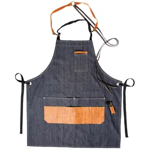 Salon Care Heavy Duty Denim Barber Apron