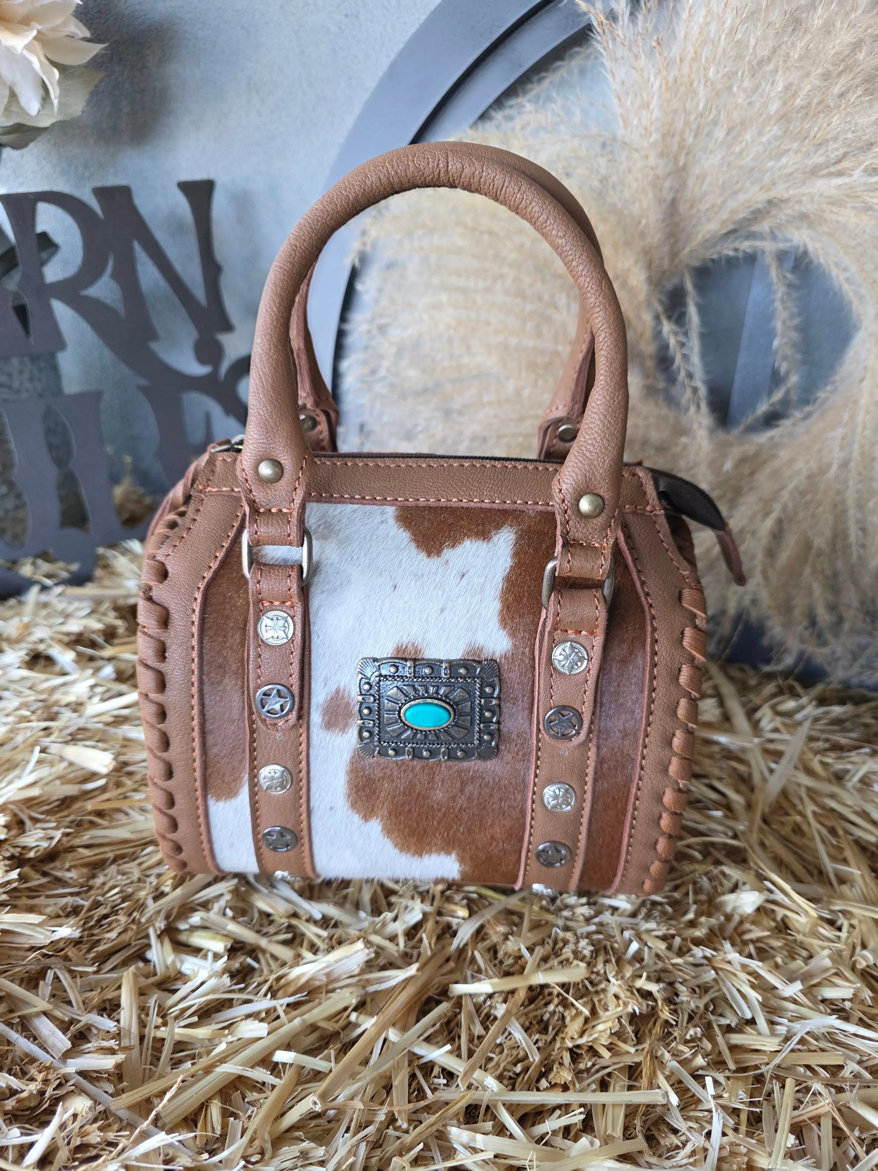 MINI TAN DUFFLE