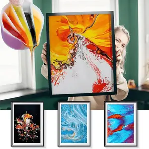 Silicone Split Cup, 1 Count Reusable Resin Mixing Cup, Paint Pouring Supplies, Fluid Art for Resin Crafts, Acrylic Paint Pouring Supplies, Painting Supplies