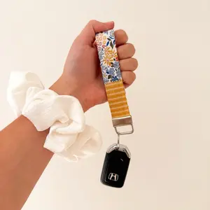 Patches Keychain, Wristlet Keychain, Key Fob