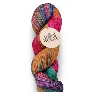 Superwash Merino Wool Yarn for Knitting & Crocheting - Premium Hand Dyed Yarn, 100gr, 240 Yards Dk Weight - Luxurious, Soft & Durable Yarn