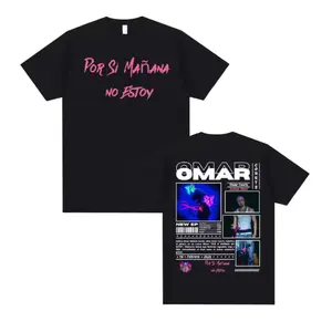 Omar Courtz Shirt – Por Si Mañana No Estoy Graphic Shirt, Comfort Colors Latin Trap Shirt, Men’s Tops