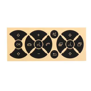 For 2007-2014 Mercedes Benz Button Repair Package Steering AC Window Decals Stickers New