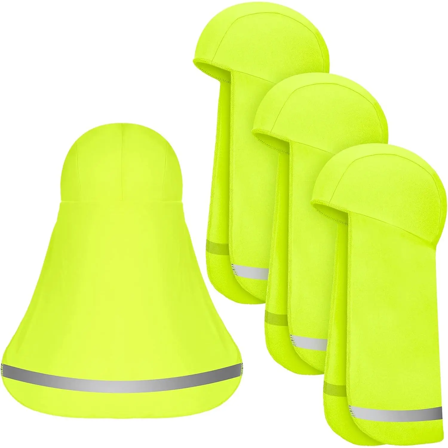 4-Count Cooling Skull Cap Sun Shade Hat, Work Safety Headwear with Manufacturer Warranty, Manufacturer Warrenty