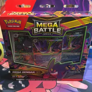 [SHIPS SEALED] Pokemon Phantasmal Flames Mega Gengar EX Battle Deck
